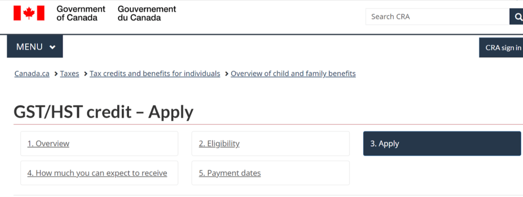 Canada GST HST Credit Dates 2024 : Know Credit Payment Schedule, Registration & Eligibility, @canada.ca 3