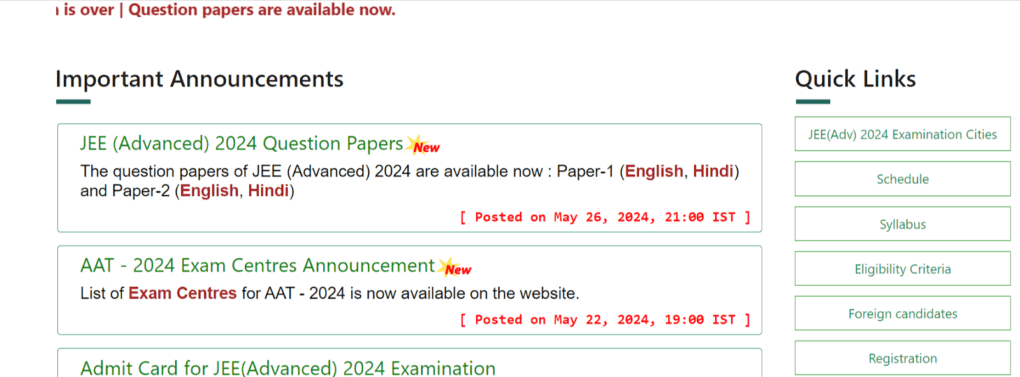JEE Advanced Answer Key 2024: डाउनलोड करें जेईई एडवांस्ड उत्तर कुंजी, Question Papers with Solutions PDF 3 LNLkOwNaKICMH a2AHy3NVOwudvTX1xwqtNFXDXz3n35pme0mkEYyuQc1t8TmpCDs9G5De8Ufdn5LU3oS6nW8ntjAGnrGVVBfUok1w9QTFfvQ3KrYiykV3u2TdXRKno1Jff wXiu52q C4mp5HvphmY