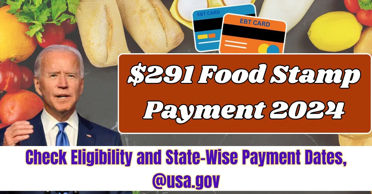 291 Food Stamp Payment October 2024 Check Eligibility And StateWise