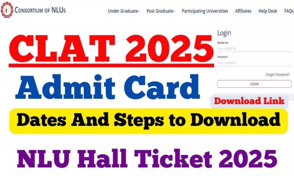 CLAT Admit Card 2025 Download Link: Exam Date Out for CLAT 2025, Check Exam Pattern 1 CLAT Admit Card