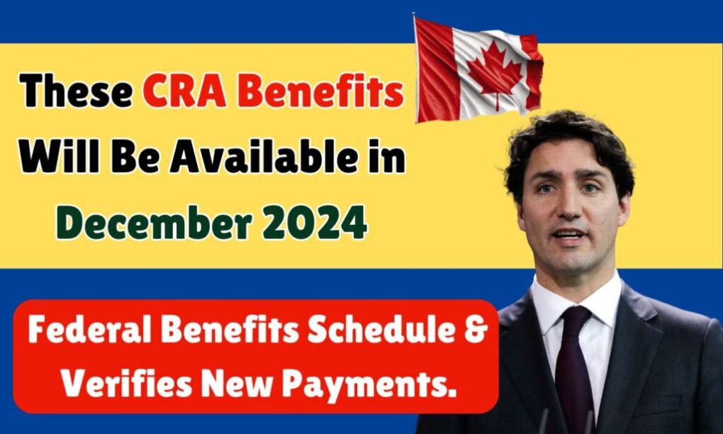 These CRA Benefits Will Be Available in December 2024: Federal Benefits Schedule, Verifies New Payments. 1 These CRA Benefits Will Be Available in December 2024