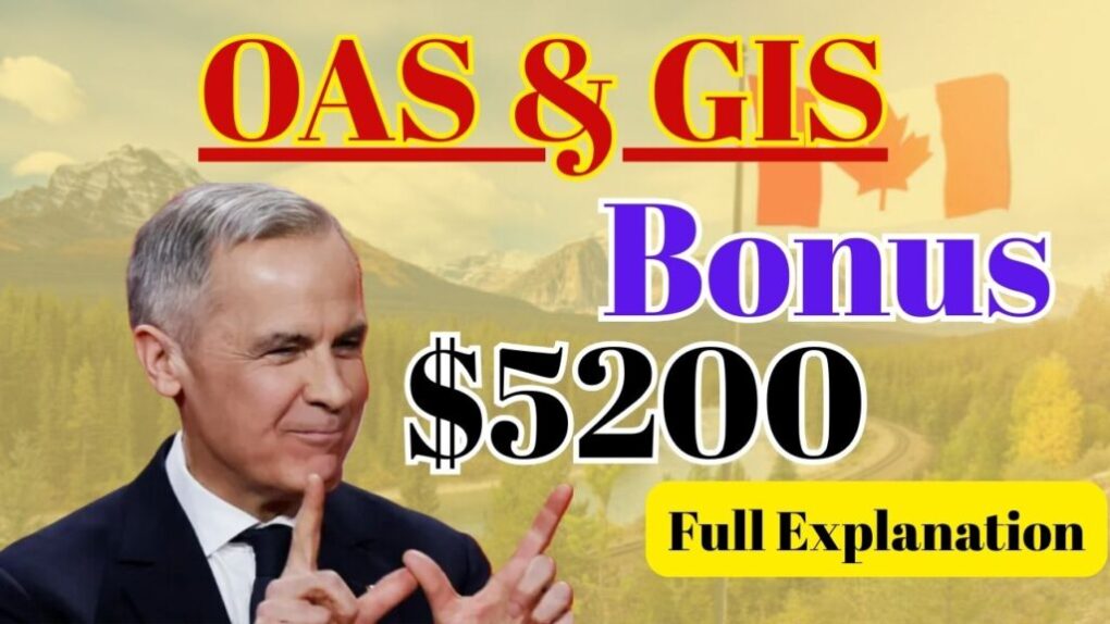 $5200 OAS and GIS Bonus in April? Find Out If You Qualify! 1 5200 OAS and GIS Bonus
