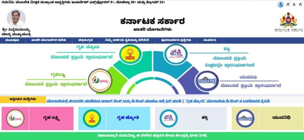 Karnataka Gruha Lakshmi Scheme 2025: Financial Support of ₹2,000/month, Check Eligibility and apply Online/Offline 2 GRUHA LAXMI YOJANA OFFICIAL SITE min